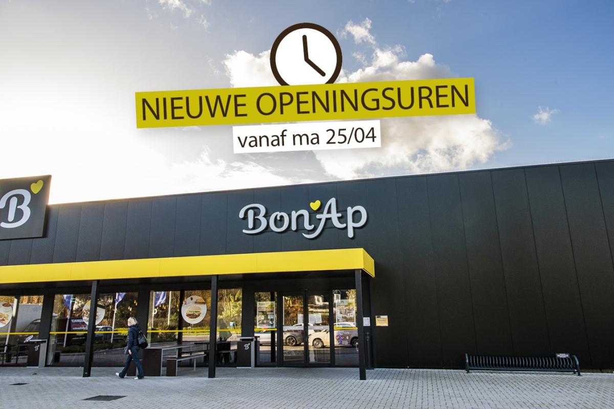 Nieuwe Openingsuren | Check Ze Hier Voor Jouw Bon’Ap | Bon'Ap